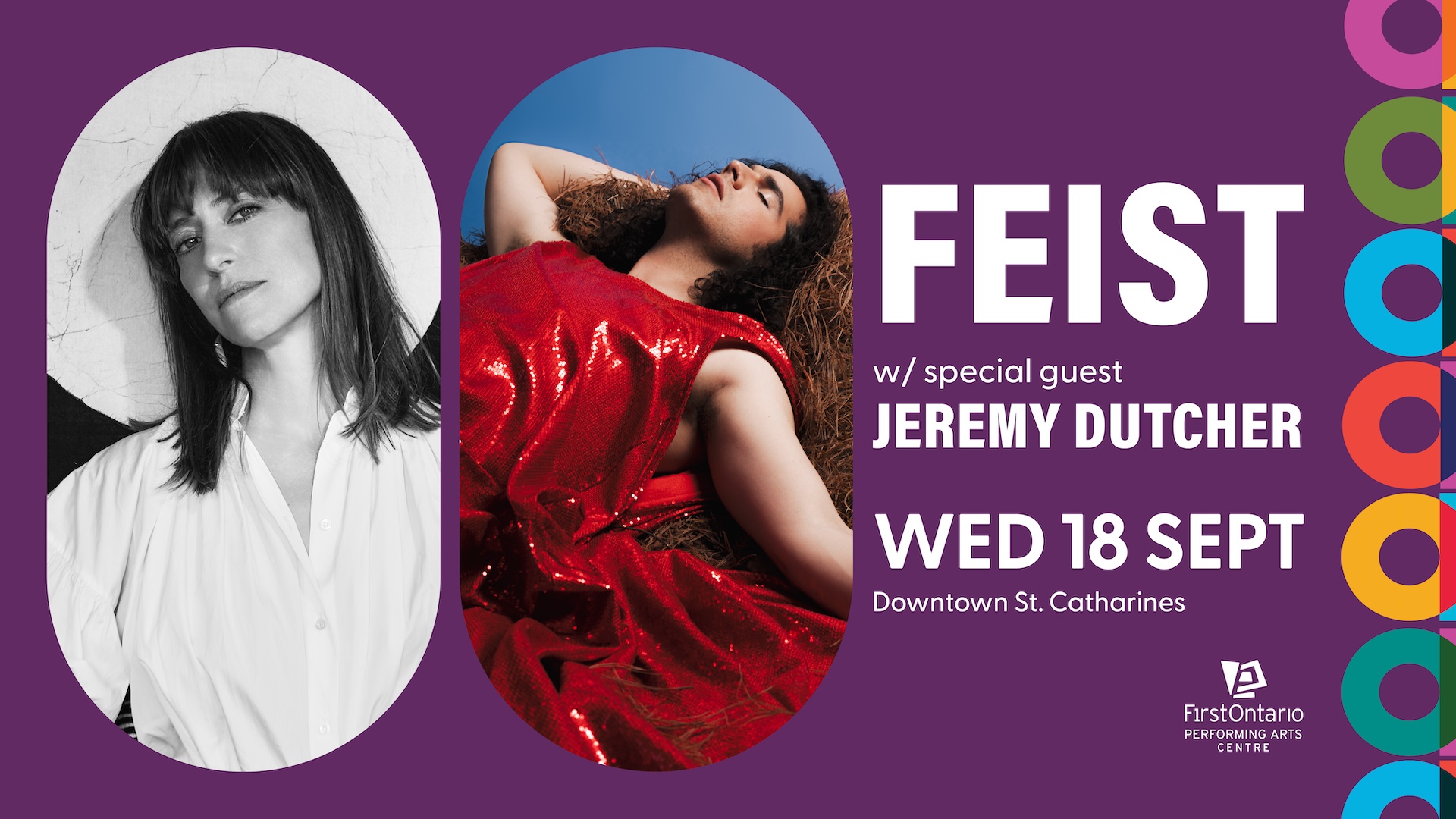 Feist w/ Jeremy Dutcher —  FirstOntario PAC - downtown St. Catharines