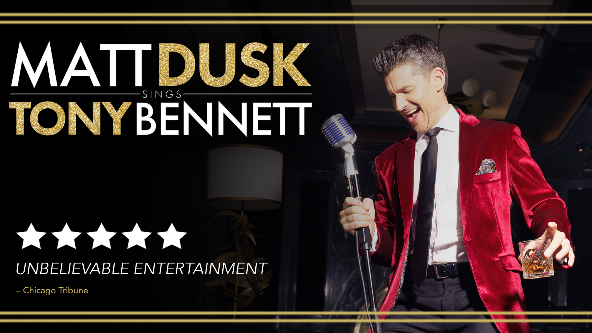 Matt Dusk sings Tony Bennett —  FirstOntario PAC - downtown St. Catharines