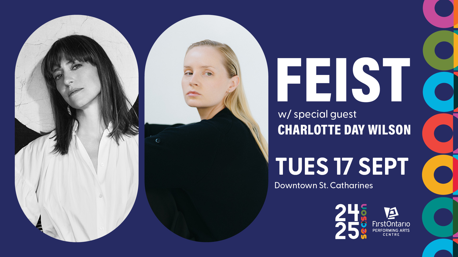 Feist w/ Charlotte Day Wilson —  FirstOntario PAC - downtown St. Catharines