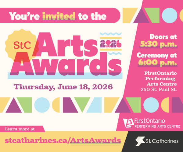 St. Catharines Arts Awards  | THUR 18 JUNE