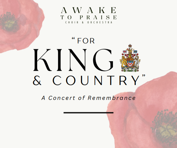 "For King and Country" | MON 11 NOV